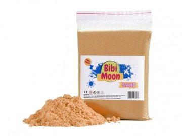 BibiMoon Piasek Kinetyczny 1kg Woreczek POMARAŃCZOWY
