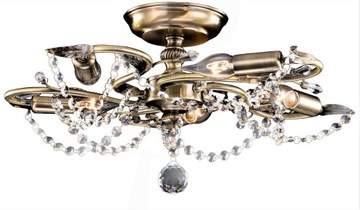 LAMPA KRYSZTAŁOWA PLAFON PANAMAS 5 NOWOŚĆ!