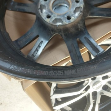 ЛЕГКОСПЛАВНЫЕ ДИСКИ 17 5X105 5J ET40 DBV