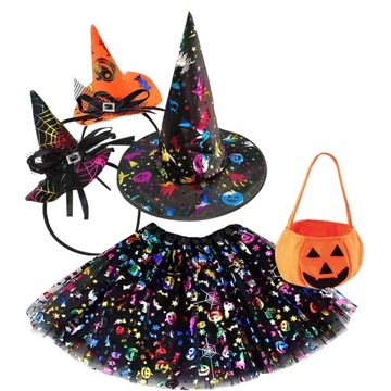 НАряд ТЫКВЫ КОСТЮМ НА ХЭЛЛОУИН ВЕДЬМЫ ЛЕТУЯ ВЕДЬМЫ