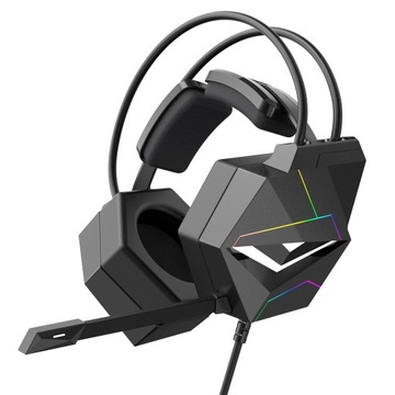 Słuchawki Onikuma X20 7.1 RGB Czarne Jack 3,5 PC