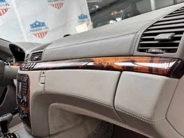 Mercedes Klasa S W220 2001 Mercedes S 600 LONG Biały W12 365KM Gotowy do, zdjęcie 37