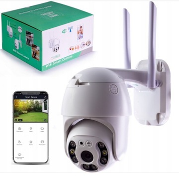 НАРУЖНАЯ WIFI IP-ВРАЩАЮЩАЯСЯ КАМЕРА 4 Мпикс. МОНИТОРИНГ
