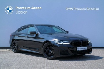 BMW Seria 5 G30-G31 Limuzyna Facelifting 2.0 520d 190KM 2021 BMW 520 BMW 520d xDrive Adaptive LED Fotel Sportow, zdjęcie 2