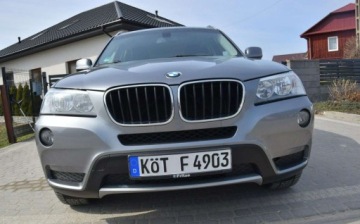 BMW X3 F25 SUV 2.0 20d 184KM 2011 BMW X3 2.0D 4x4 185KM Oryginal Lakier 2 KPL Alufelg Sprowadzony 2.0, zdjęcie 5