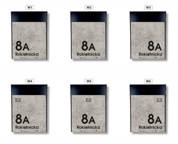 ПОЧТОВЫЙ ЯЩИК С ПОЧТОВЫМ АДРЕСОМ С БОЛЬШИМ НОМЕРОМ ДОМА Cubox v3 - ВЫКРОЙКИ