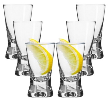 Kieliszki do wódki Krosno Shot 25 ml 6 sztuk