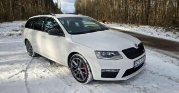 Skoda Octavia III RS Kombi 2.0 TDI 184KM 2015 Skoda Octavia 184Ps.Automat Xenon Canton Webasto GrzanaSzybaFote Navi Serw, zdjęcie 1