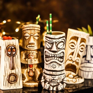 Керамическая коктейльная кружка Tiki D Tilt 515 мл