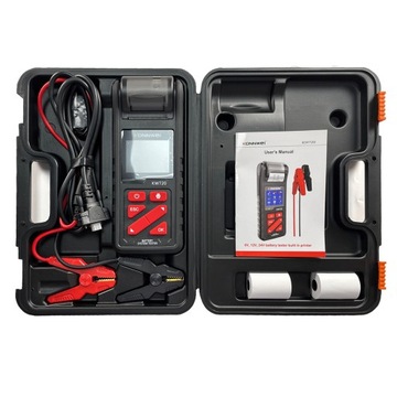TESTER DO AKUMULATORÓW 6V 12V 24V z Drukarką KW720