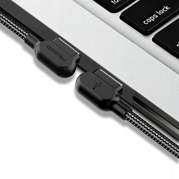 USB-кабель USB тип C, 0,5 м, угловой, 90°