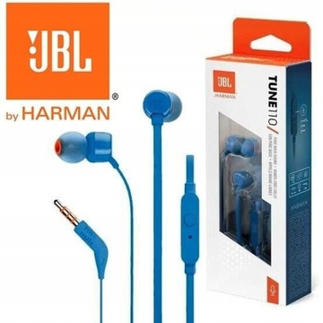 Słuchawki dokanałowe JBL T110