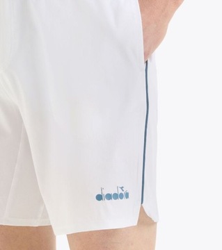 Теннисные шорты Diadora Shorts Core 9 белые r.L