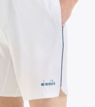 Теннисные шорты Diadora Shorts Core 9, белые, размер XXL