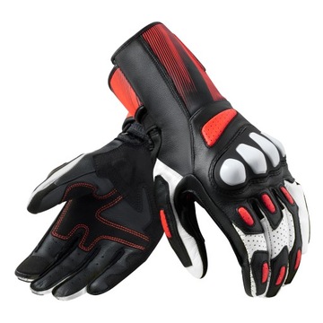 Rękawice motocyklowe Rev'it Metis 2 Black/Red