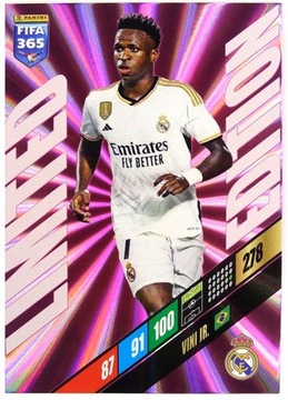 VINICIUS JR. - karta LIMITED - FIFA 365 Adrenalyn 2024 - REAL MADRYT VINI