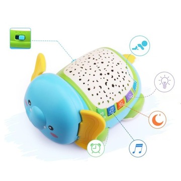 ИНТЕРАКТИВНАЯ ИГРУШКА ДЛЯ БЕГАЮЩИХ ПОЛЗУЩИХ ЖИВОТНЫХ ЗВУКОВАЯ ИГРА СО СВЕТОДИОДОМ