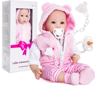 LALKA BOBAS NIEMOWLAK Śpiewa Mówi po PL + Smoczek