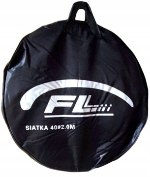 Siatka wędkarska na ryby gumowa 200cm x 40cm + pokrowiec