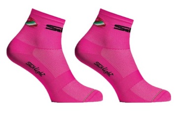 SKARPETY Sidi Light Różowe NA ROWER 39-45 EU 25-28