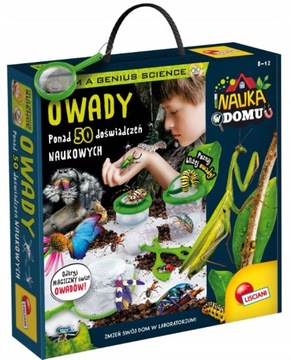 I'M GENIUS edukacyjny zestaw eksperymentów Nauka w domu owady dla dzieci