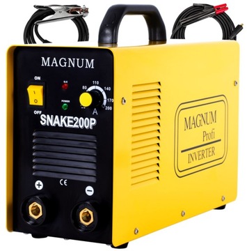 SPAWARKA INWERTOROWA MAGNUM SNAKE 200P 200A 230V