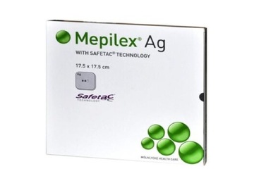 MEPILEX AG 17,5 X 17,5 CM NA RANY 5 SZTUK