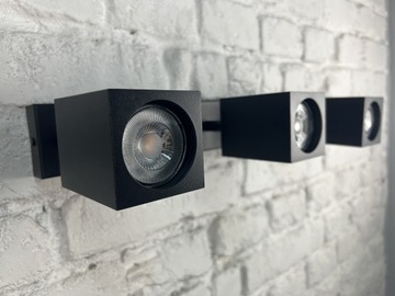 Светодиодная лампа GU10 4,5 Вт = 50 Вт 2700K 36° Черная OSRAM