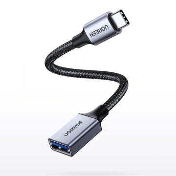 UGREEN АДАПТЕР ПЕРЕХОДНИК КАБЕЛЬ USB-C 3.0 ДЛЯ USB A 5GBPS 0.15 М