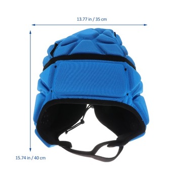 Dziecięcy kask rowerowy do rugby Scrum Cap, 4 sztuki
