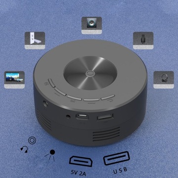 Household Mini LED Projector Portable Wirecast