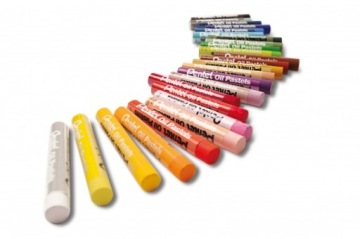 Школьное масло ПАСТЕЛИ ДЛЯ ДЕТЕЙ большой набор из 25 цветных мелков PENTEL МАЛЕНЬКИЙ