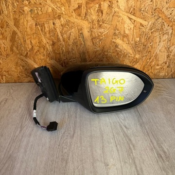 ZRCÁTKO PRAVÉ KOMPLETNÍ VOLKSWAGEN TAIGO 2G7 13 PIN