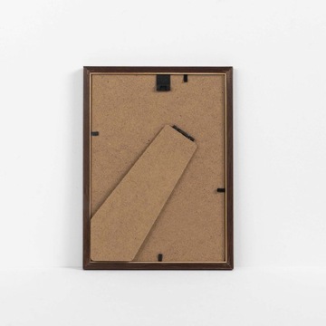 ДЕРЕВЯННАЯ РАМКА ДЛЯ ФОТОГРАФИИ, КОРИЧНЕВАЯ ФОТОГРАФИЯ 15Х21 СМ