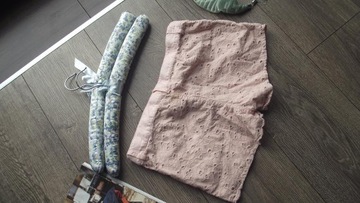 masismo dutti* spodenki dżinsy szorty pas 2x33 cm
