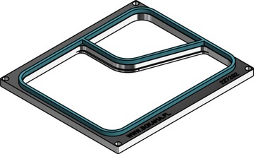Matryca ramka forma zgrzewarka tacek BOKAMA 227202