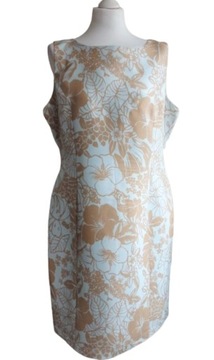 SAVANNAH ELEGANCKA SUKIENKA 100% JEDWAB R. 42