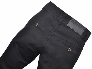 PEVO Черные элегантные строгие брюки-чиносы, размер 146/152