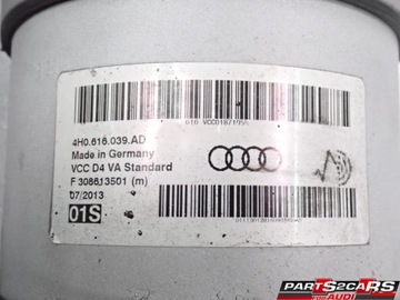 ПЕРЕДНИЙ АМОРТИЗАТОР AUDI A8 D4 4H 4H0616039AD 1BK