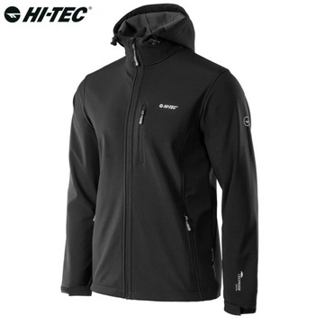 SOFTSHELL KURTKA MĘSKA HI-TEC CAEN WODOODPORNA L