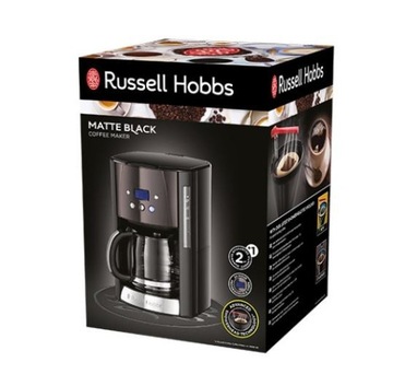 Ekspres przelewowy Russell Hobbs Matte Black 26160-56 12 filiżanek, timer