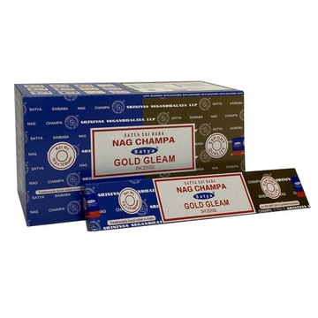 KADZIDEŁKA SATYA COMBO NAG CHAMPA - GOLD GLAM