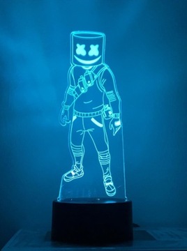 Настольная лампа DJ Marshmello 16 Col. СВЕТОДИОД ПЛЕКСИДО