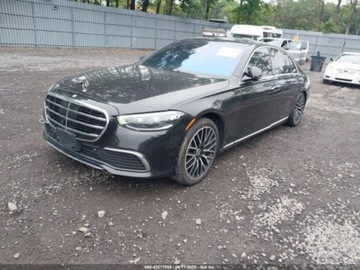 Mercedes Klasa S W223/V223 2023 Mercedes-Benz Klasa S 2023 S 580 4MATIC 4.0 Benzyna 496KM, zdjęcie 2