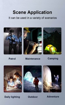 Самый мощный светодиодный фонарик с зарядкой через USB.