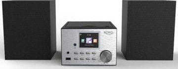 Wieża stereo Xoro HMT 500 PRO System internetowy DAB+ FM CD Bluetooth