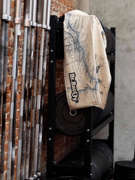 Быстросохнущее полотенце из полигиена DR BACTY PRINT L