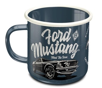 KUBEK FORD MUSTANG EMALIOWANY ORYGINALNY 360ml.