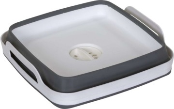 Миска Berger складная со сливом 30 х 30 х 7 см.