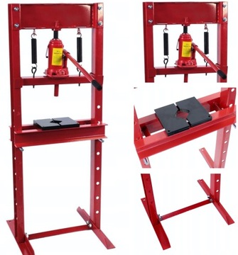 Prasa HYDRAULICZNA 12 TON 12T+ PRYZMY MOCNA PROFIL